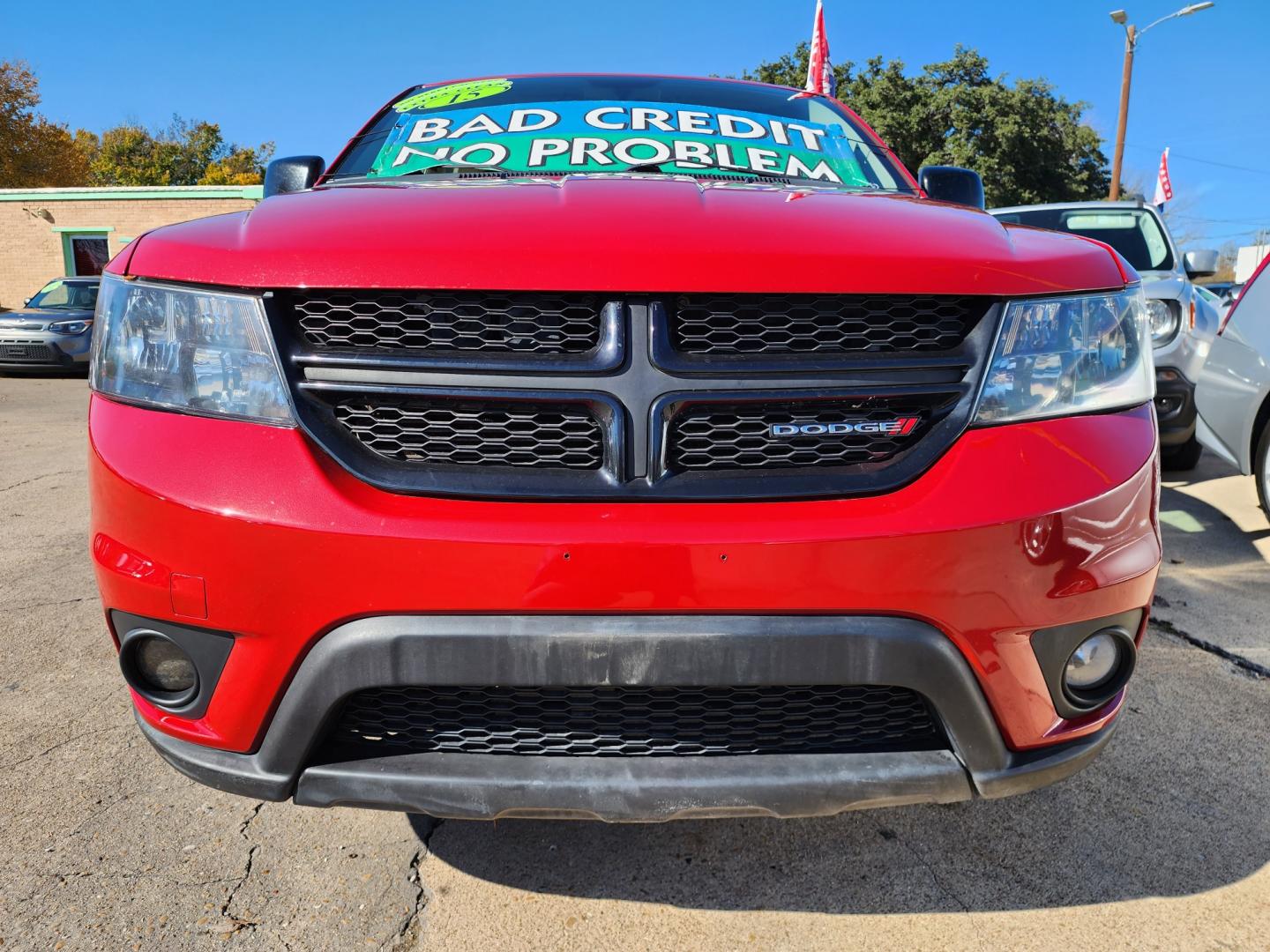 2015 RED Dodge Journey SXT (3C4PDCBBXFT) with an 2.4L L6 DOHC 16V engine, 4-Speed Automatic transmission, located at 2660 S.Garland Avenue, Garland, TX, 75041, (469) 298-3118, 32.885551, -96.655602 - Welcome to DallasAutos4Less, one of the Premier BUY HERE PAY HERE Dealers in the North Dallas Area. We specialize in financing to people with NO CREDIT or BAD CREDIT. We need proof of income, proof of residence, and a ID. Come buy your new car from us today!! This is a SUPER CLEAN 2015 DODGE JOUR - Photo#9